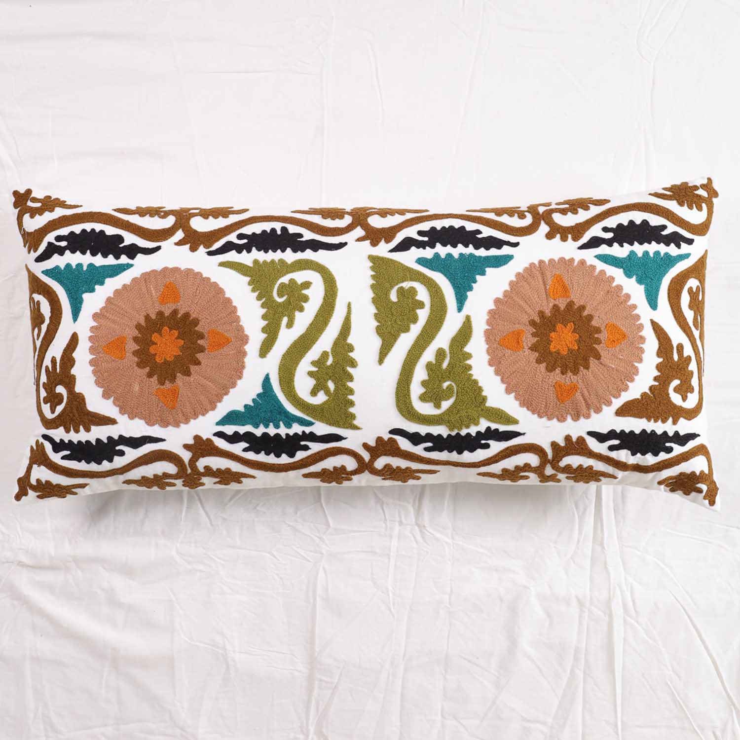 Tribal Touch Long Pillow Cover