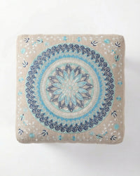 Coastal Comfort Footstool
