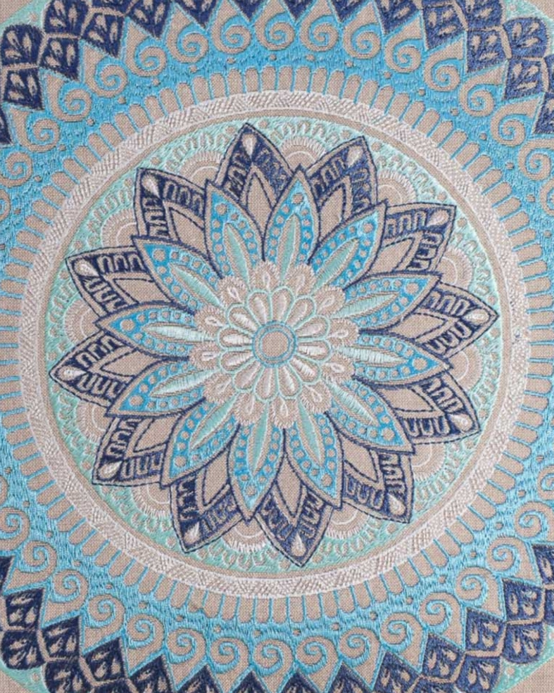 Coastal Comfort Footstool