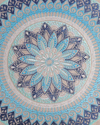 Coastal Comfort Footstool