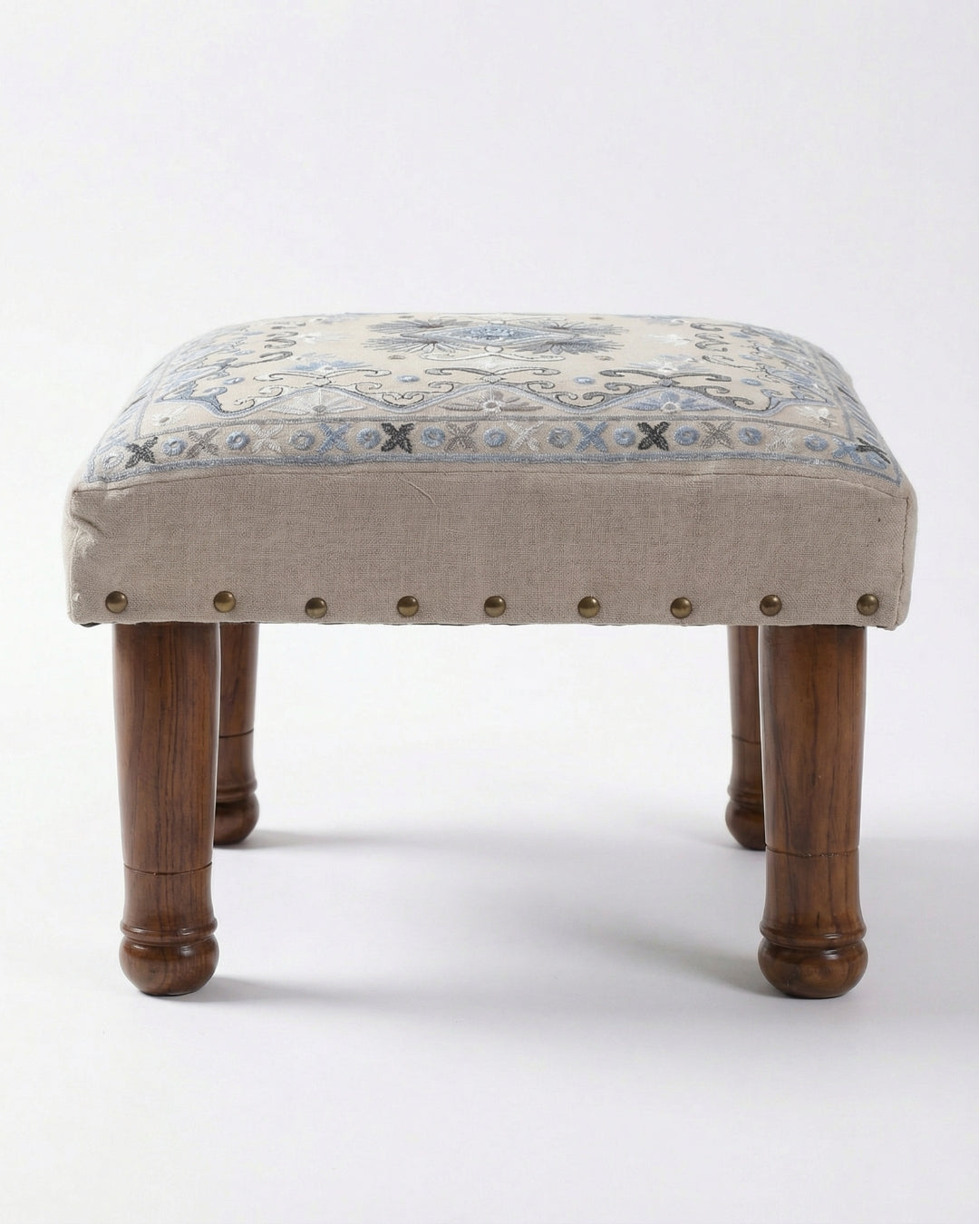 Lunar Swirl Footstool