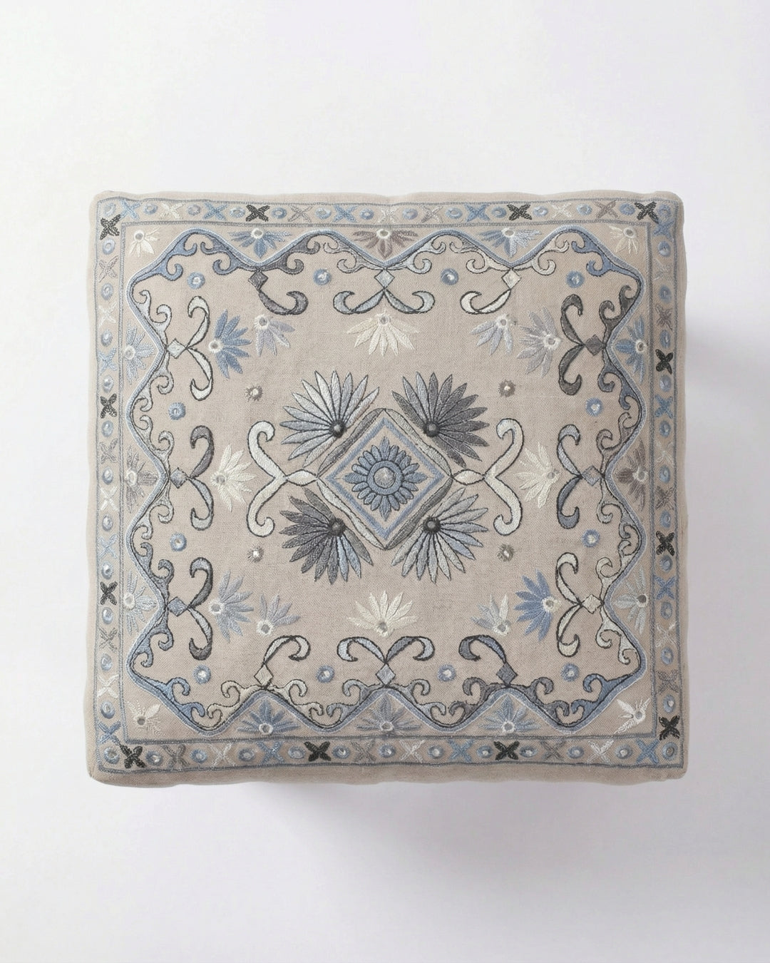 Lunar Swirl Footstool