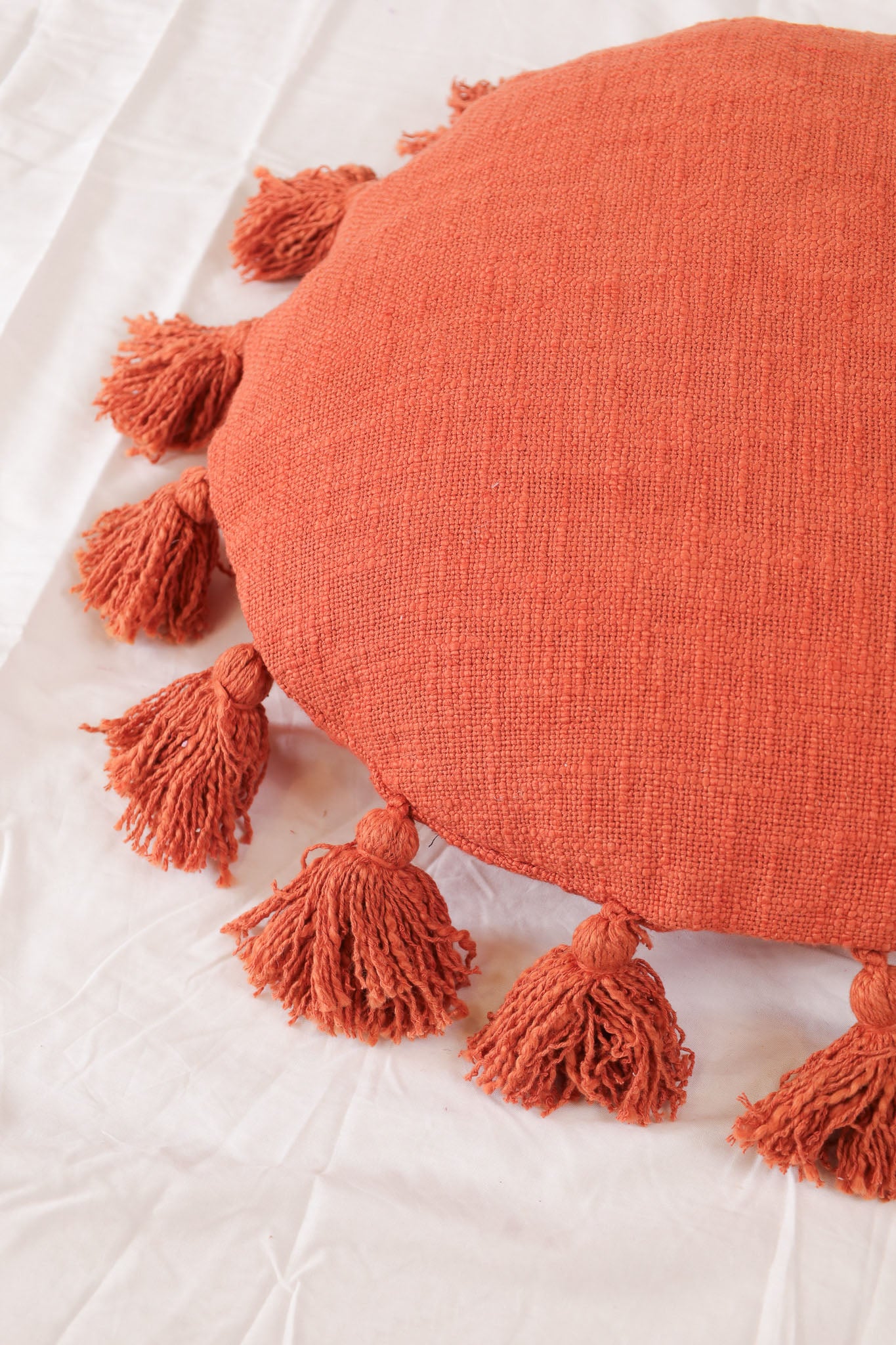 Talking Tassels Floor Cushion Cover