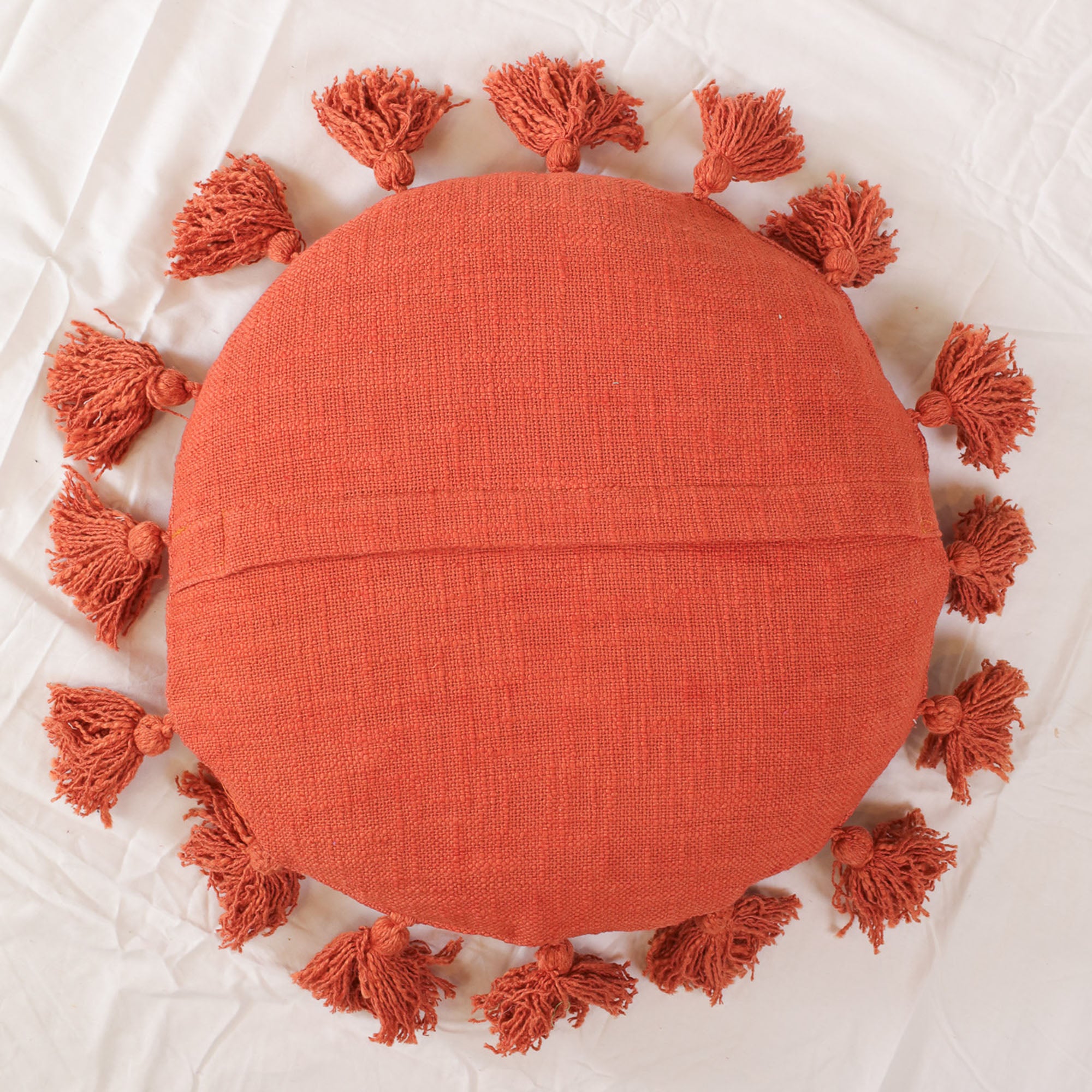 Talking Tassels Floor Cushion Cover