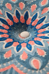 Whispering Threads Ottoman Pouf