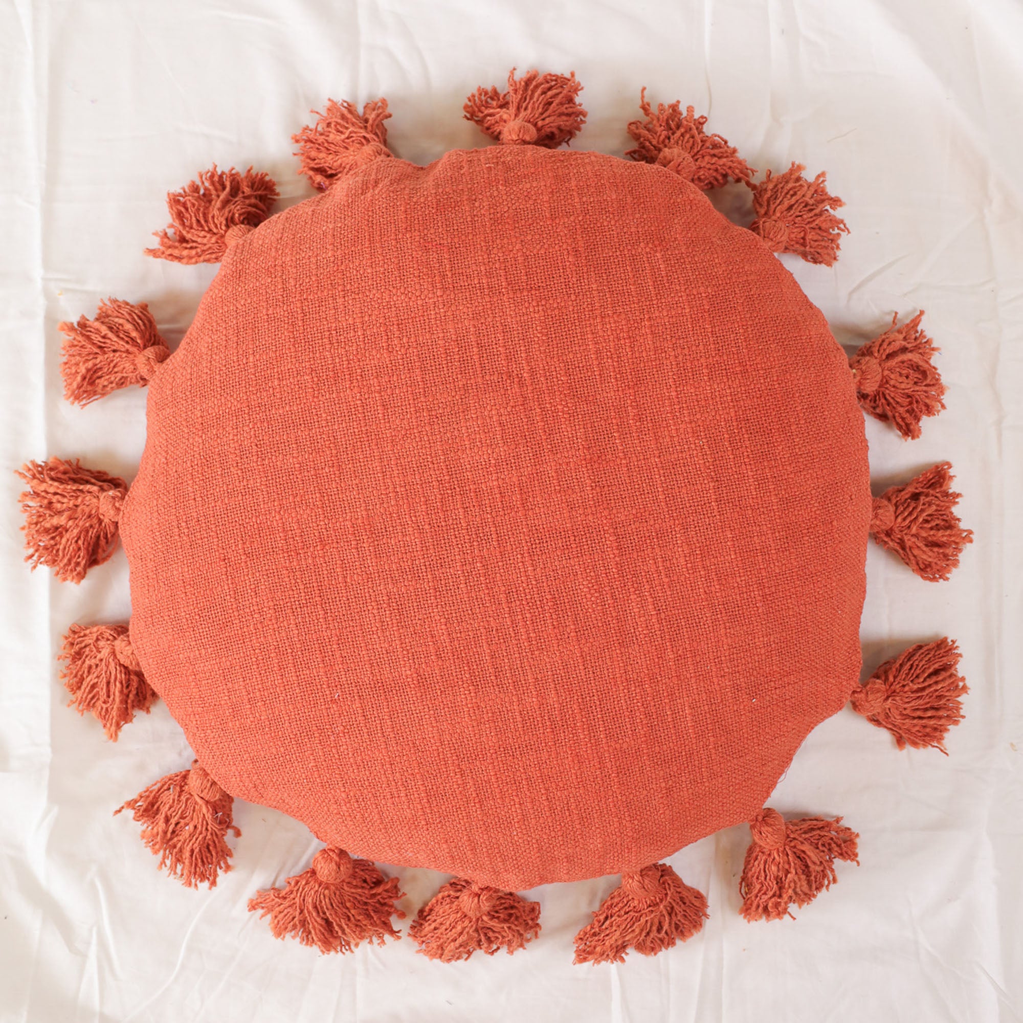 Talking Tassels Floor Cushion Cover