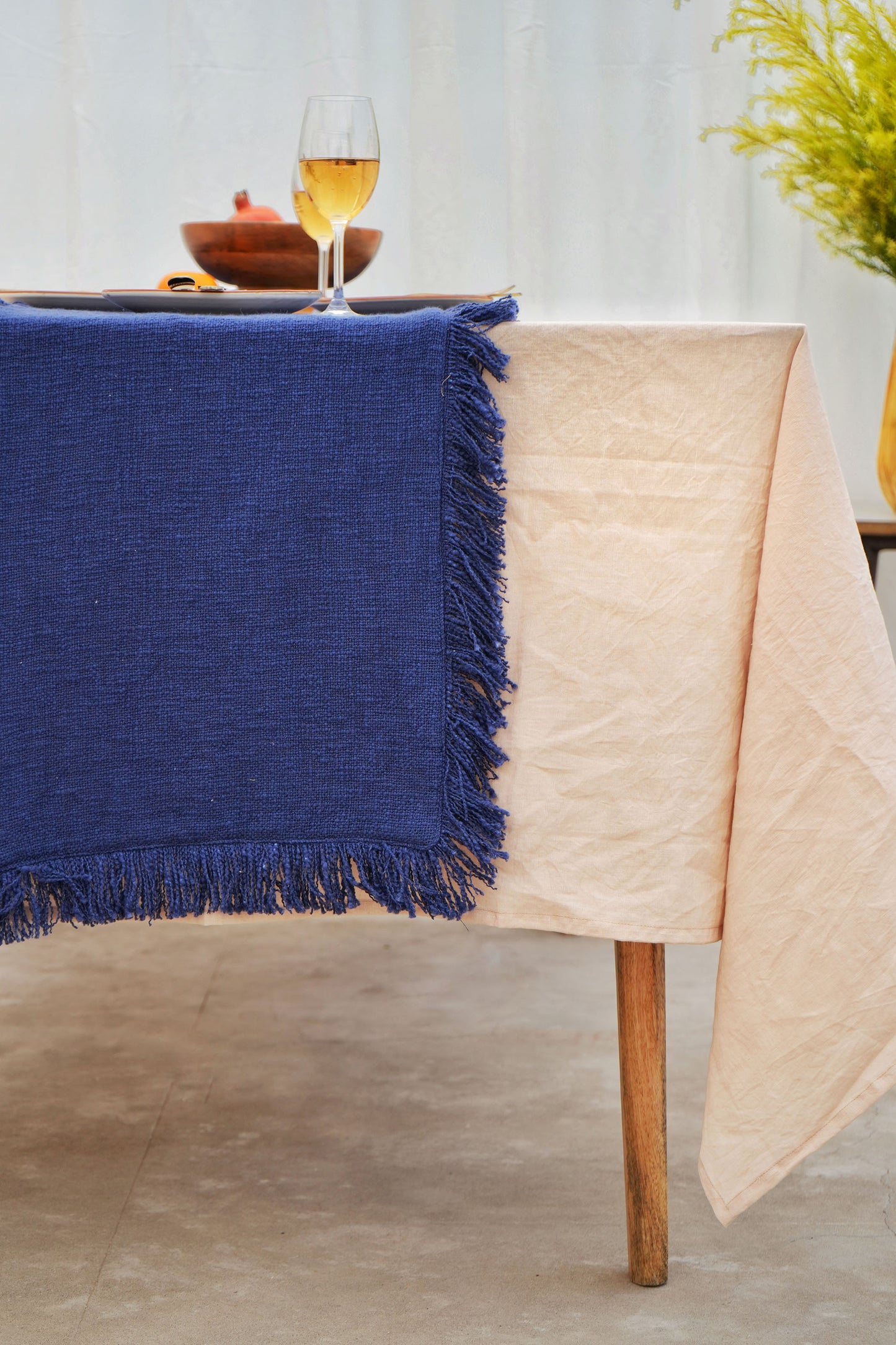 Blue Free Sprit Table Runner