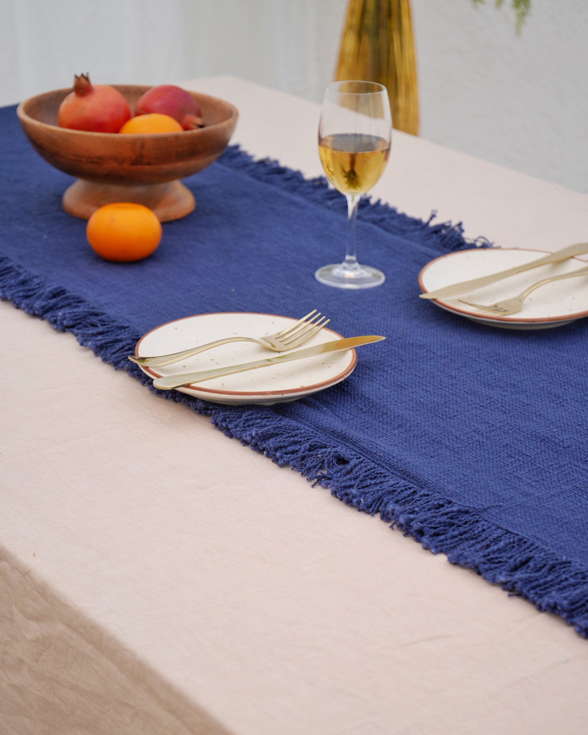 Blue Free Sprit Table Runner