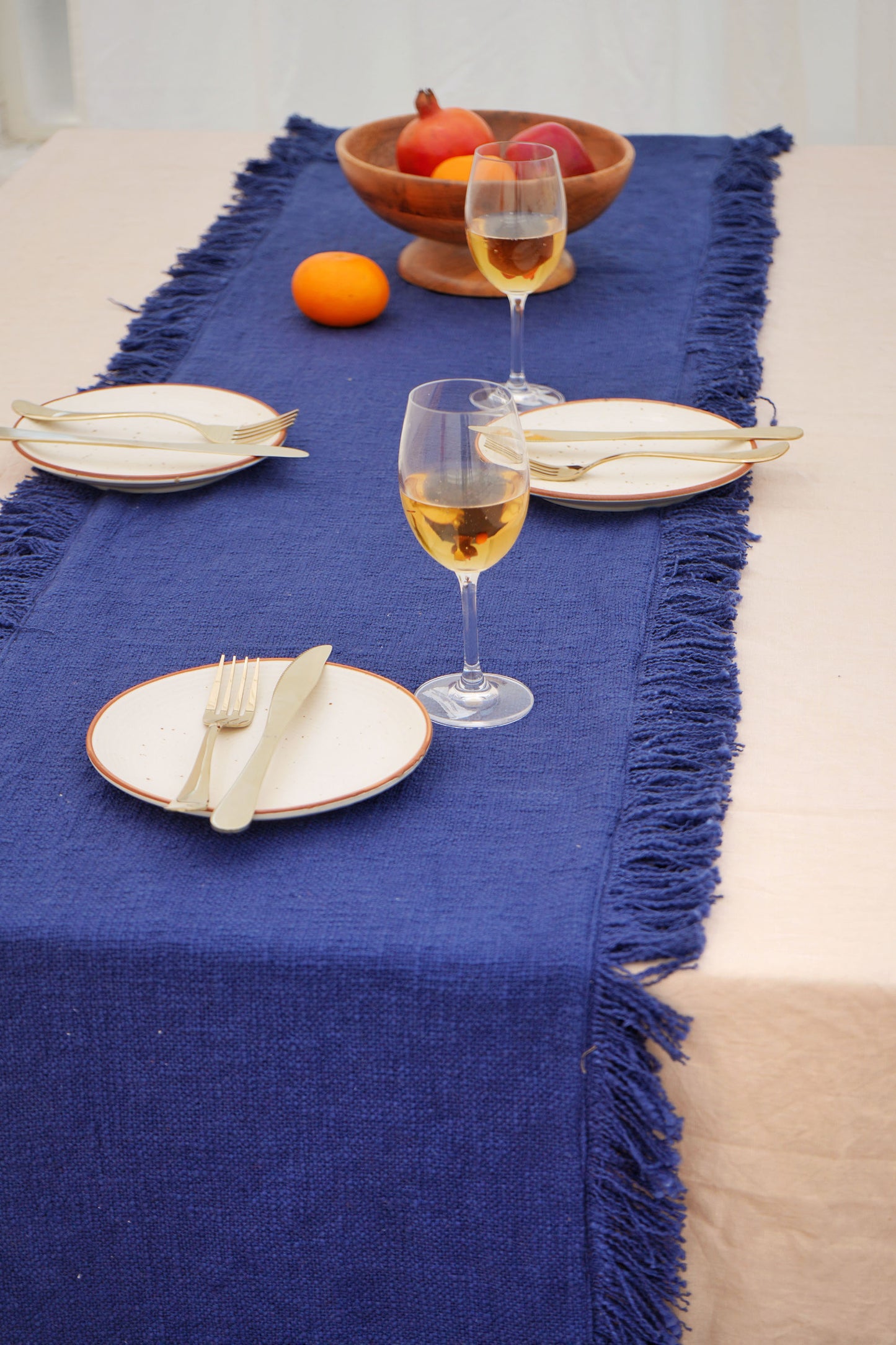 Blue Free Sprit Table Runner