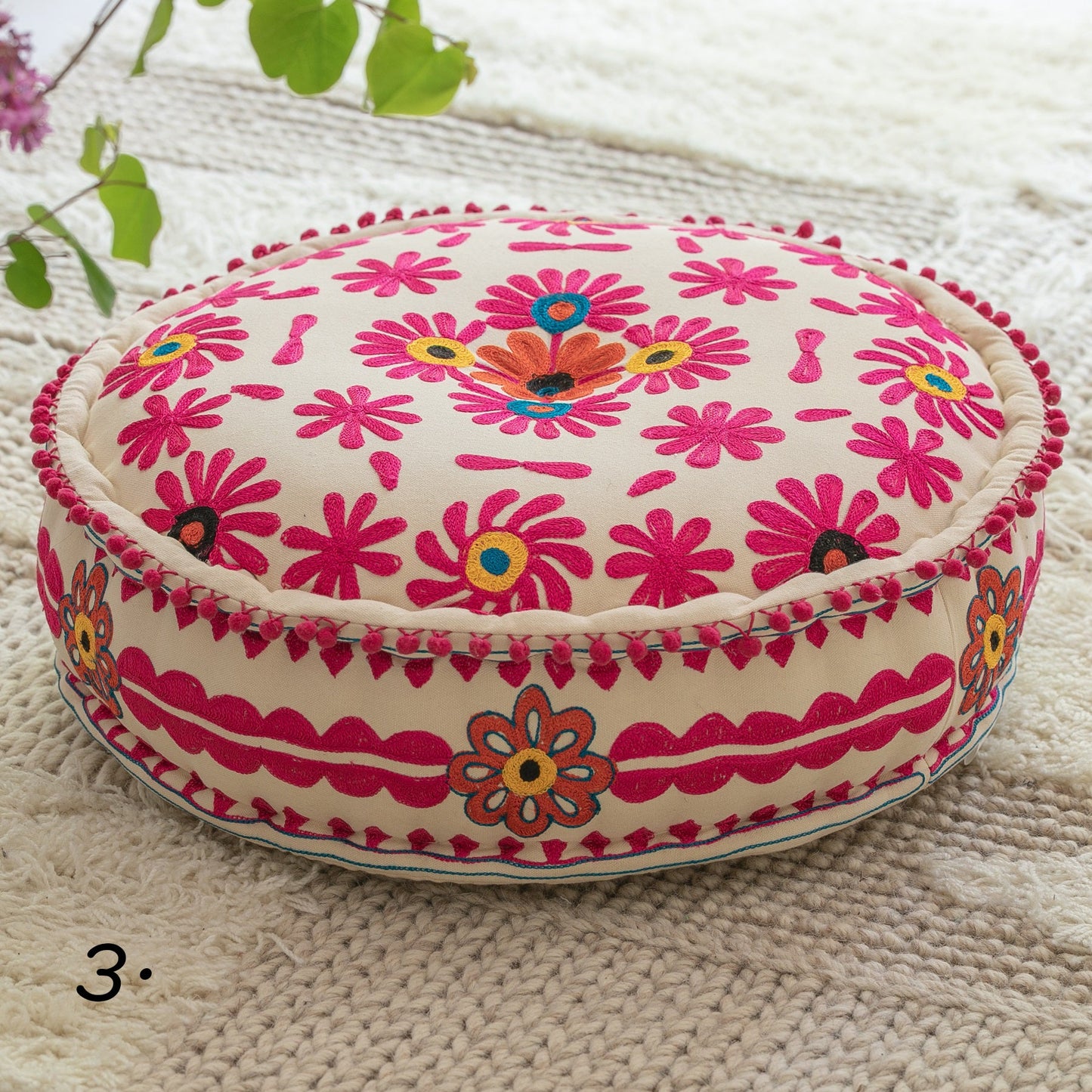 Tranquil Treasures Ottoman pouf - I