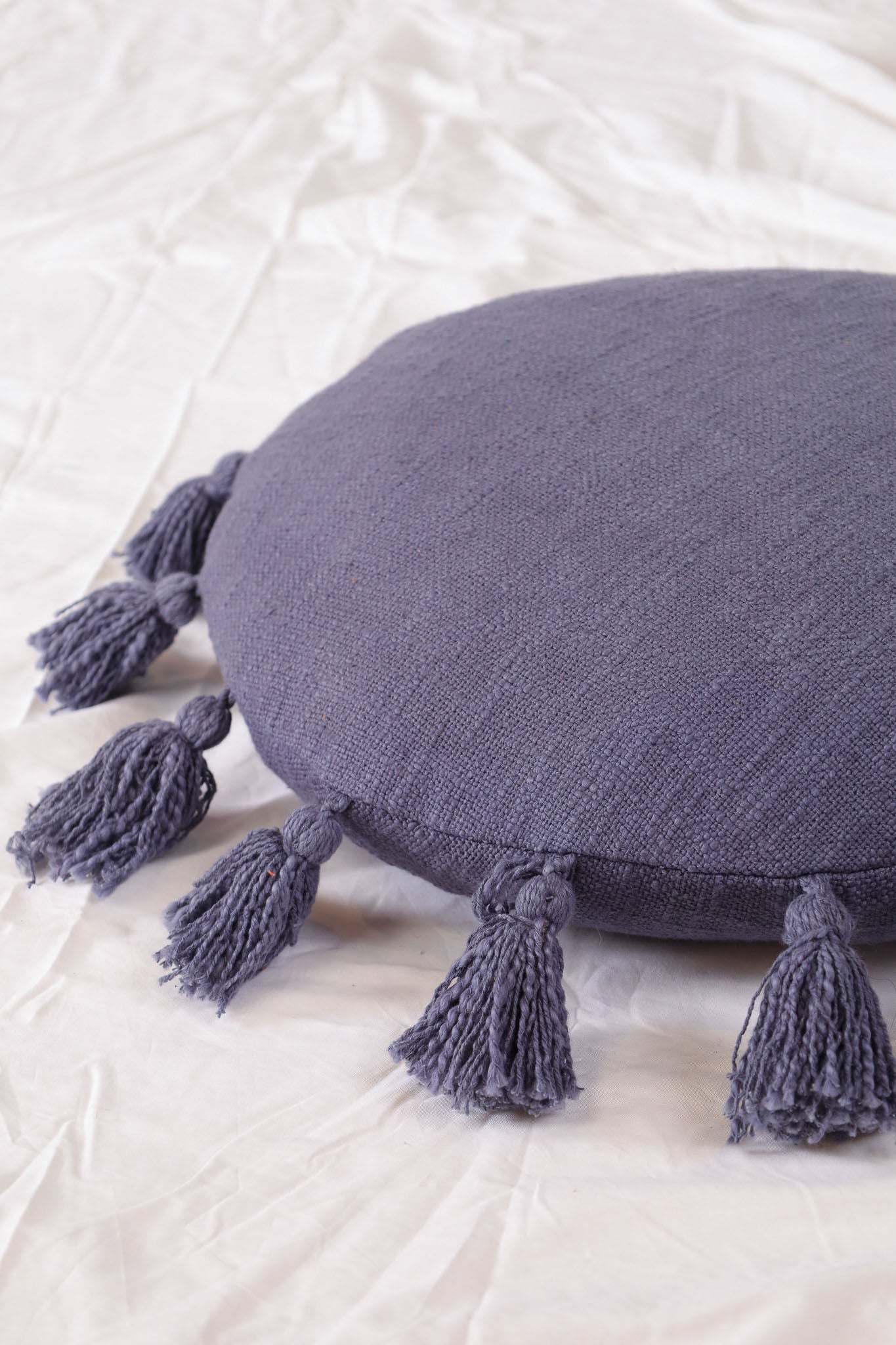 Talking Tassels Floor Cushion Cover