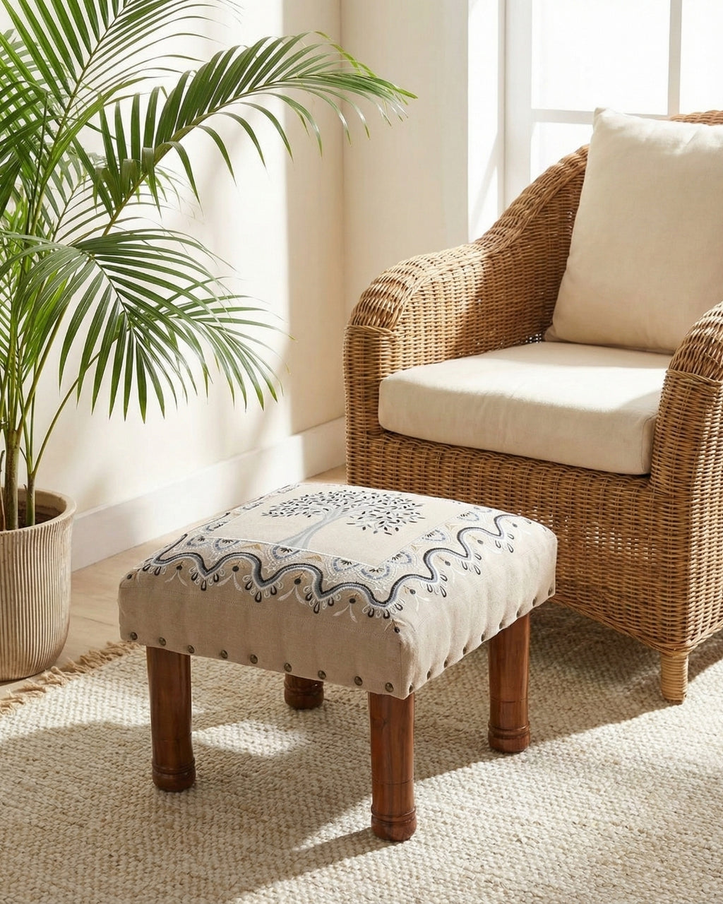 Tree of Life Footstool