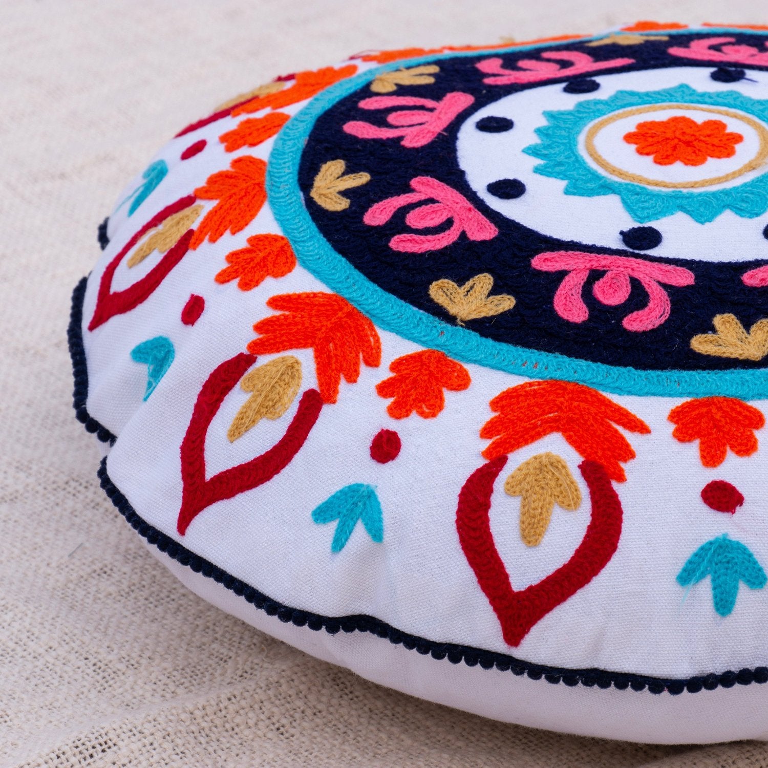 Circular Coziness Pillow