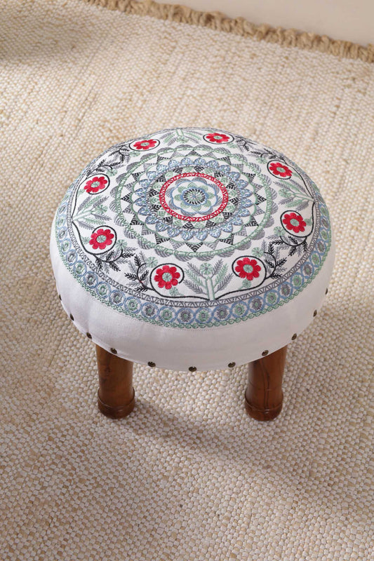 Jade Jewel Footstool