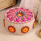 Pink Whimsical Wonder Ottoman pouf