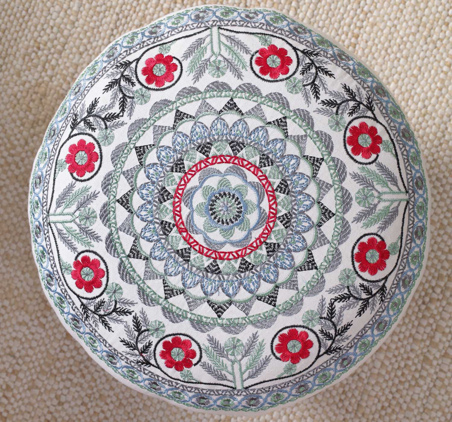 Jade Jewel Footstool