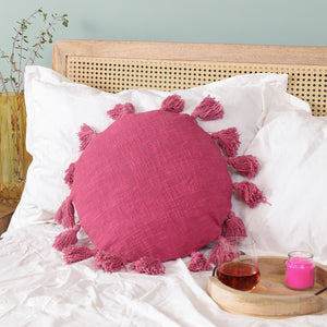 Talking Tassels Floor Cushion Cover