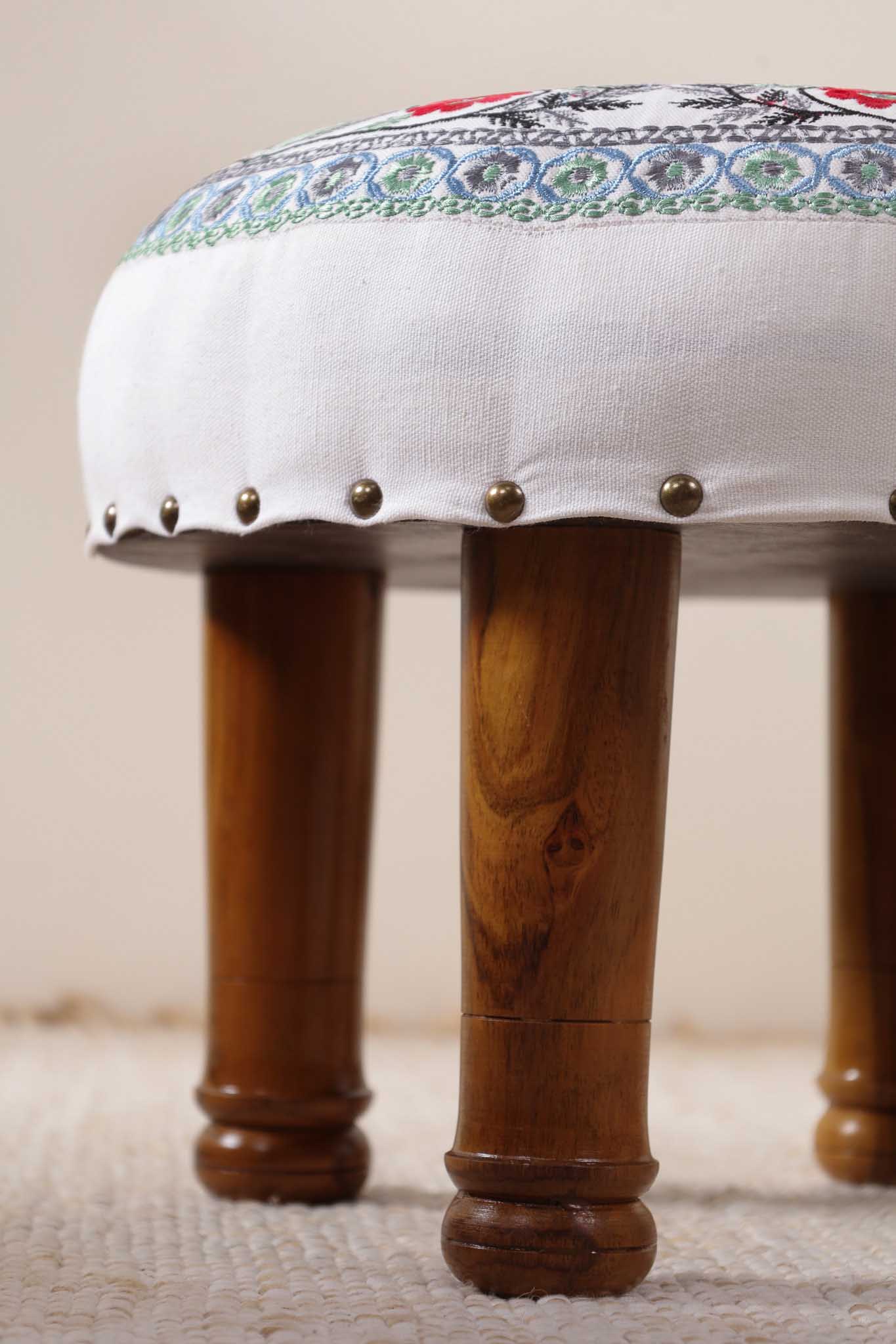 Jade Jewel Footstool