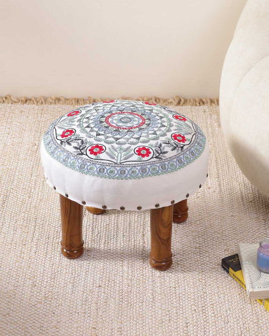 Jade Jewel Footstool