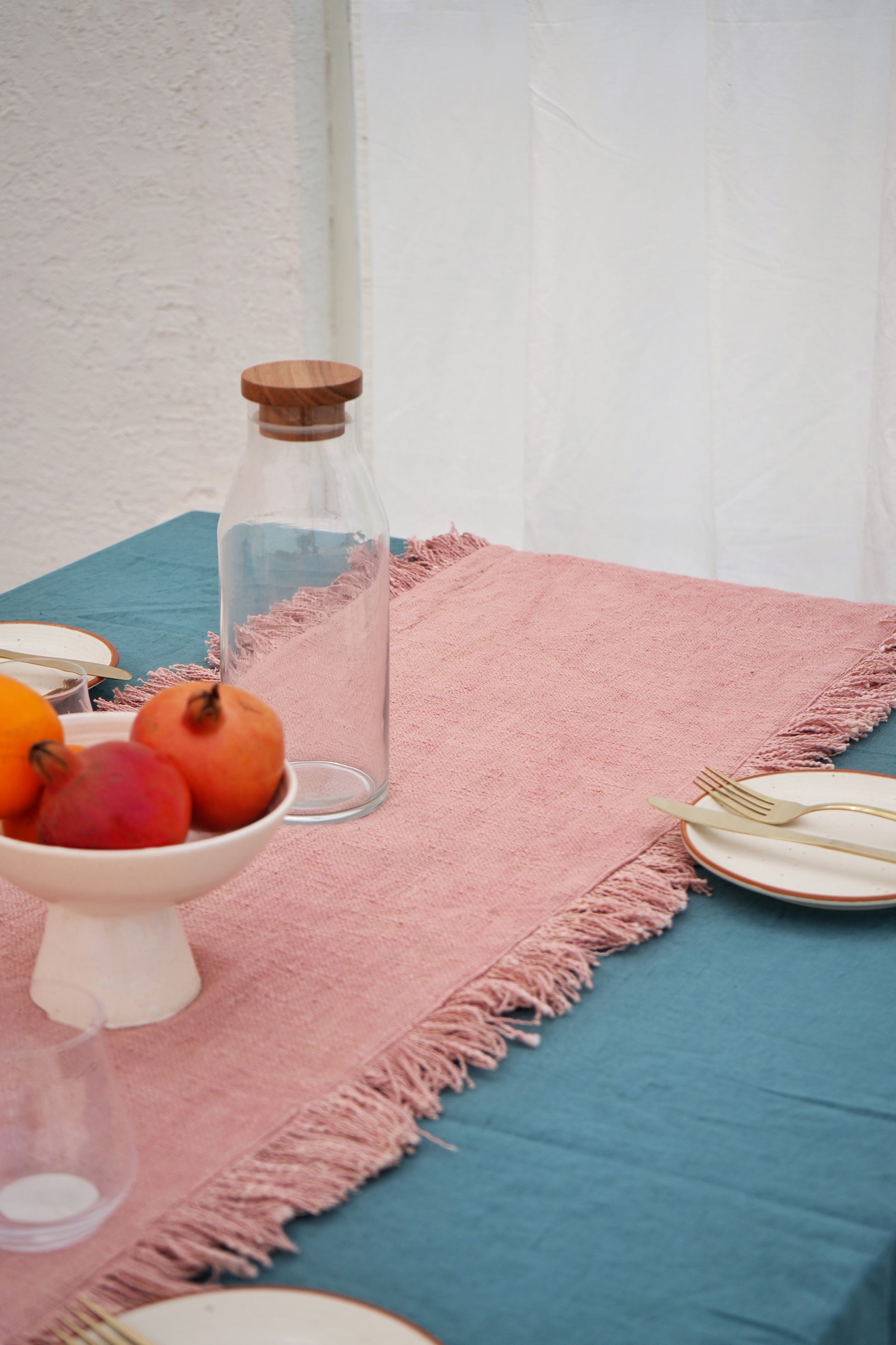 Pink Free Sprit Table Runner