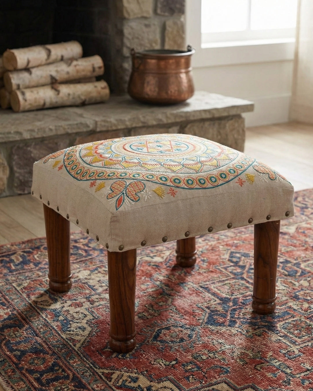 Heritage Haven Footstool