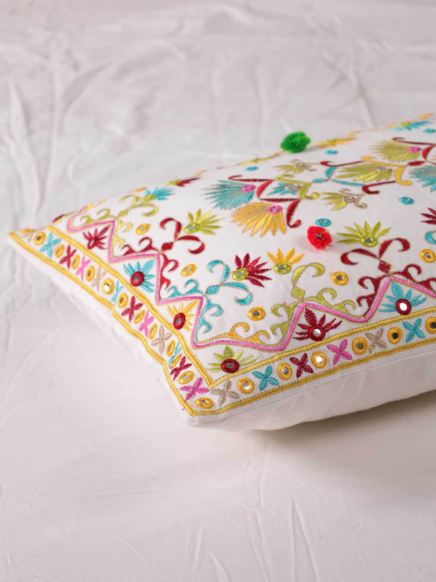 Yellow Gypsy Dream Long Pillow