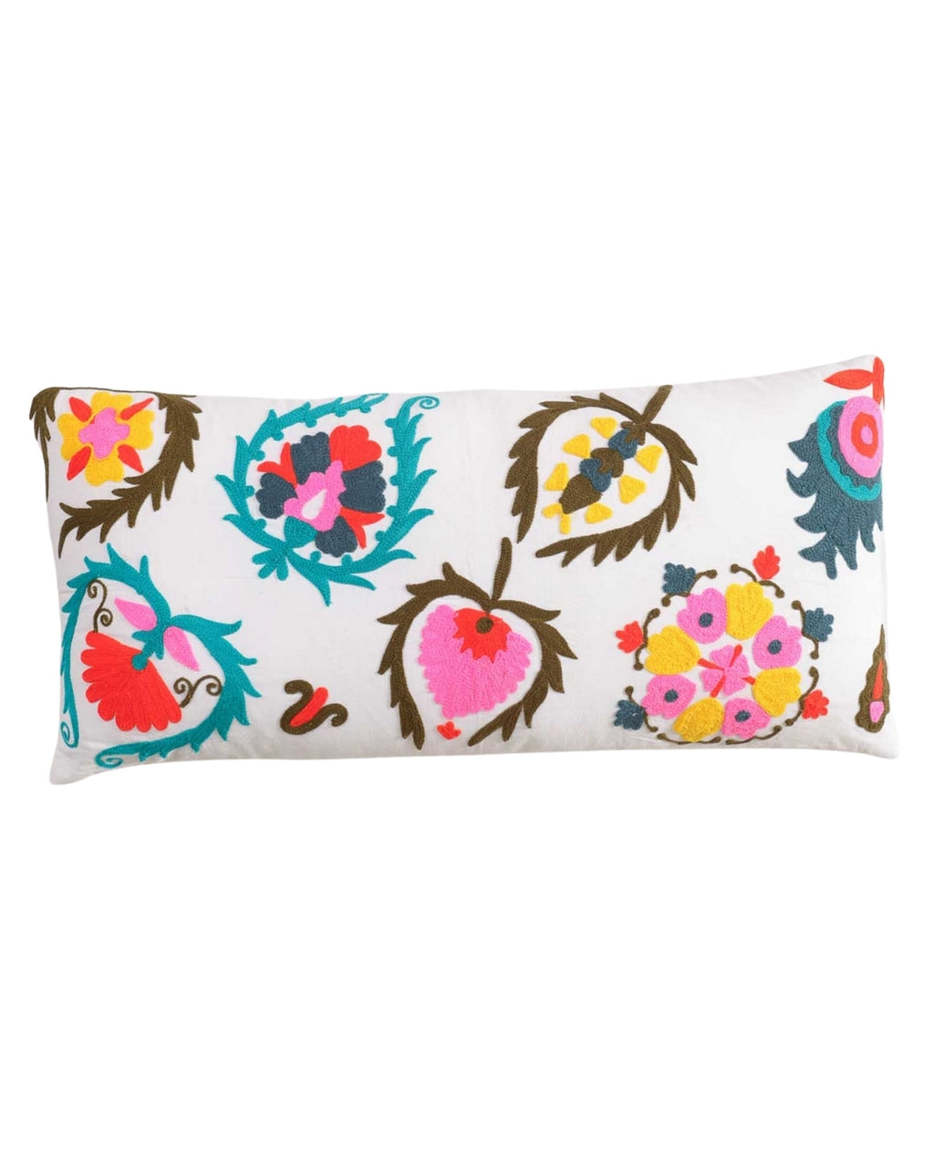 Tribal Lumbar Long Pillow Cover