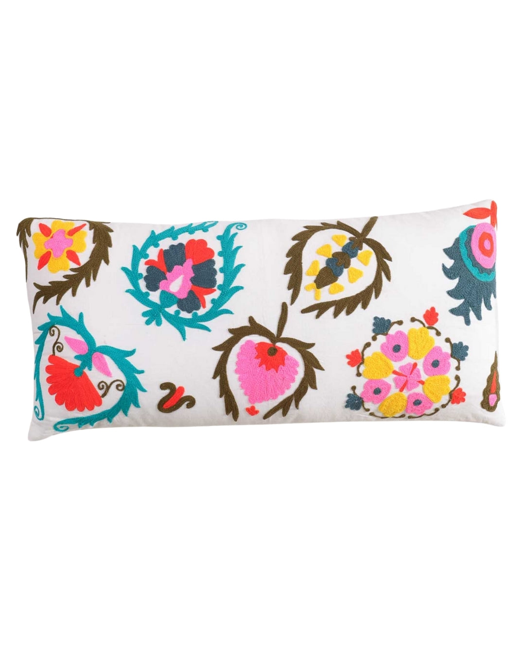 Tribal Lumbar Long Pillow Cover