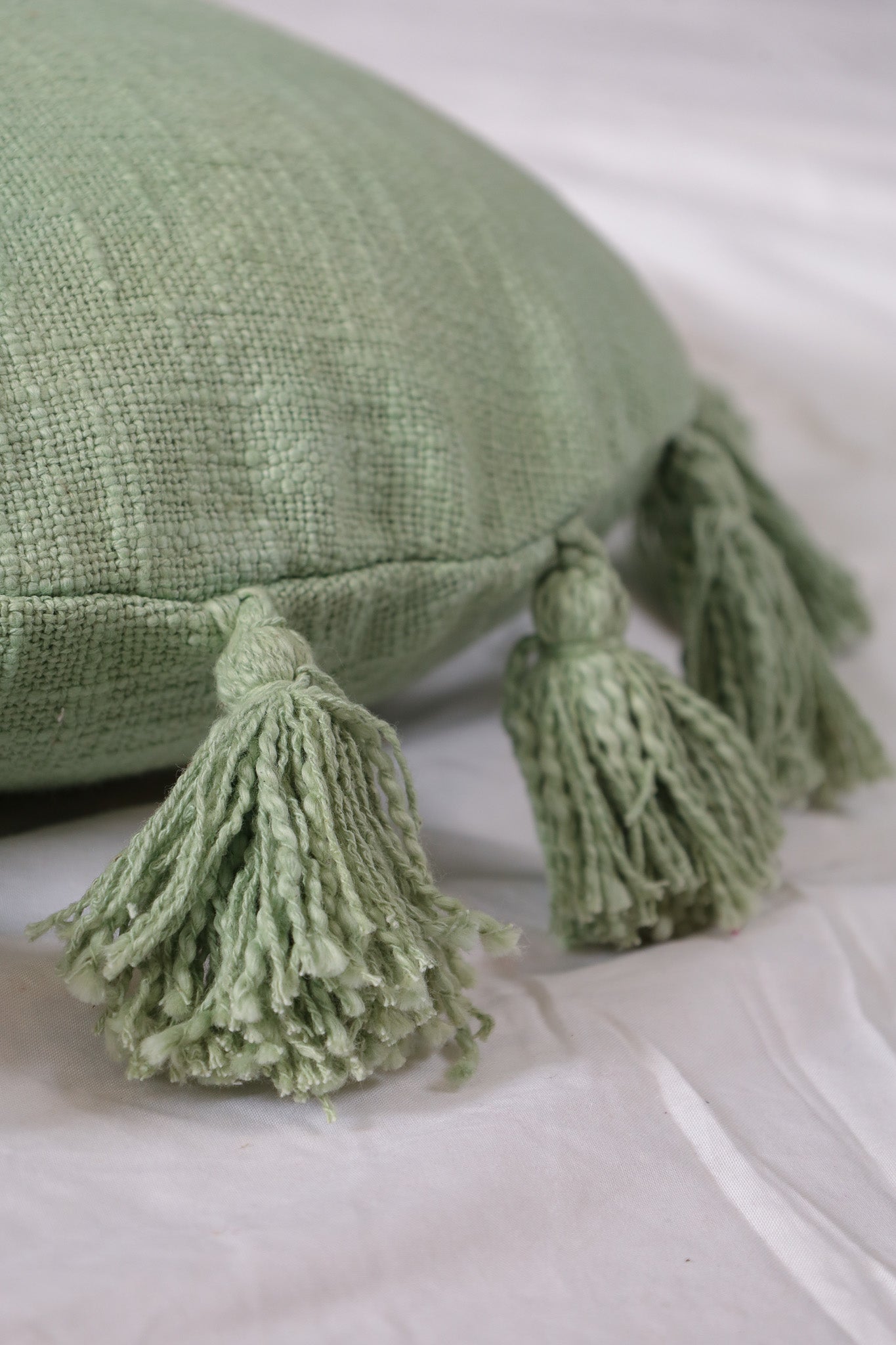 Talking Tassels Floor Cushion Cover