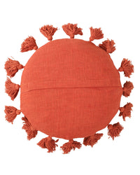 Rust Talking Tassels Cushion