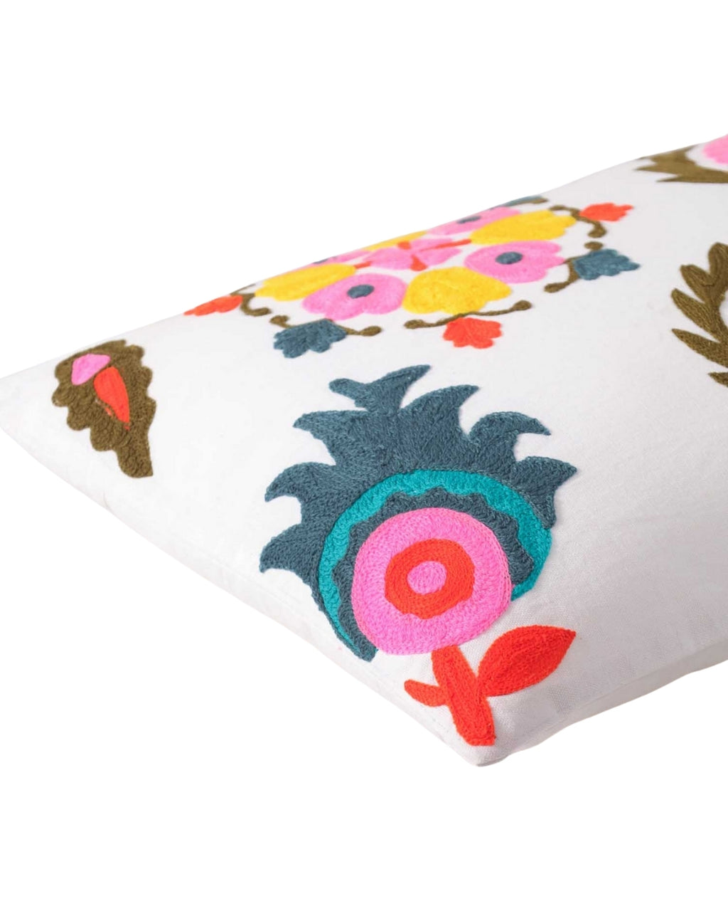 Tribal Lumbar Long Pillow Cover