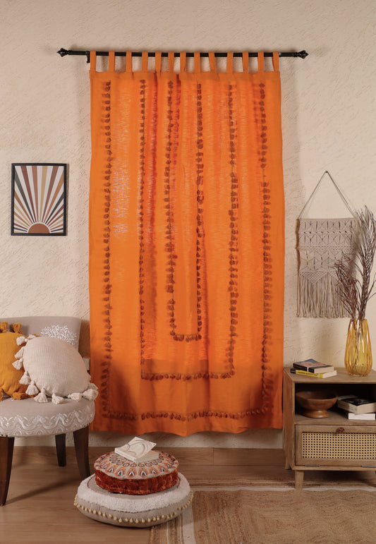 Lullaby Fringed Curtain - Set of 2