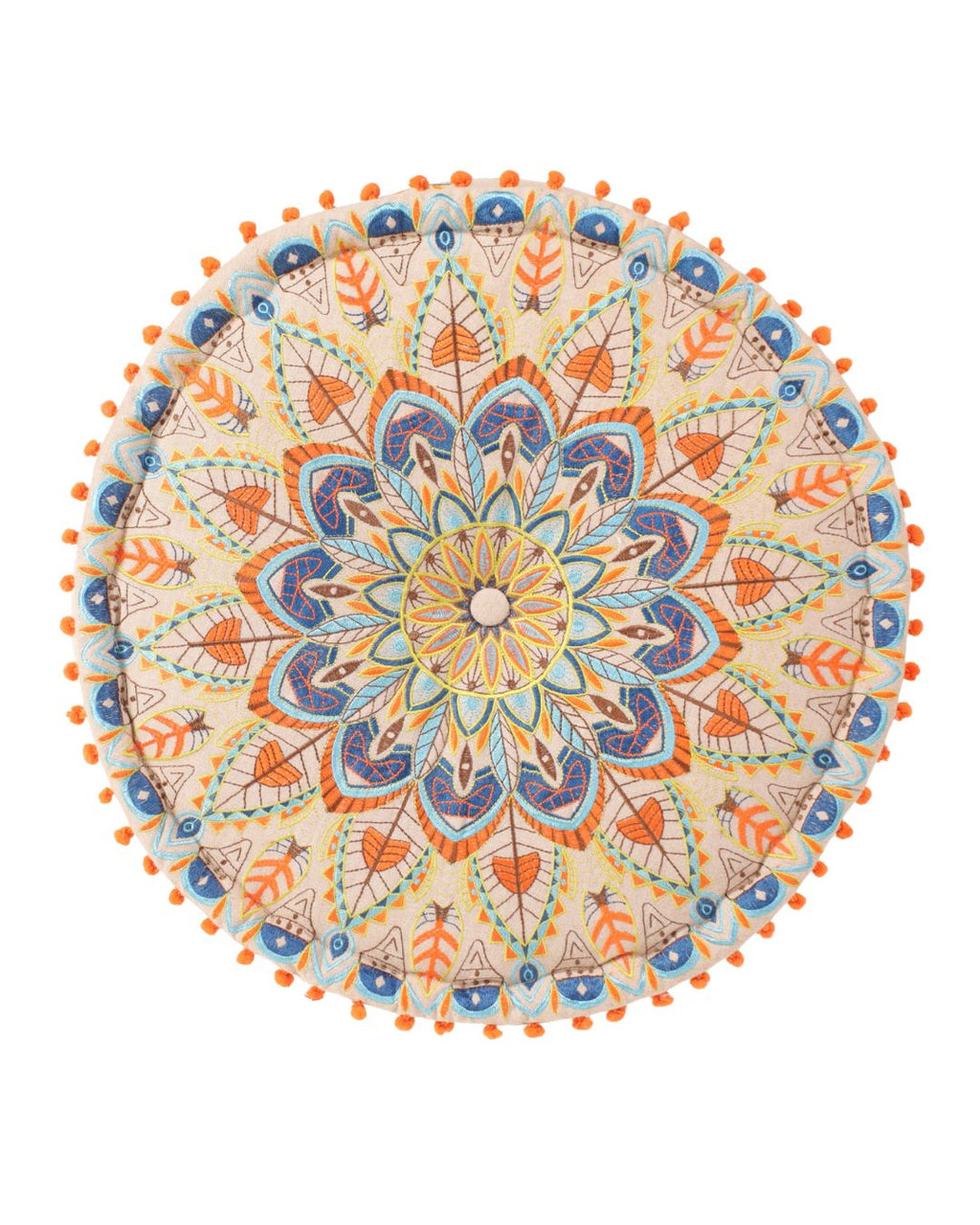 Artisan Abode Ottoman pouf