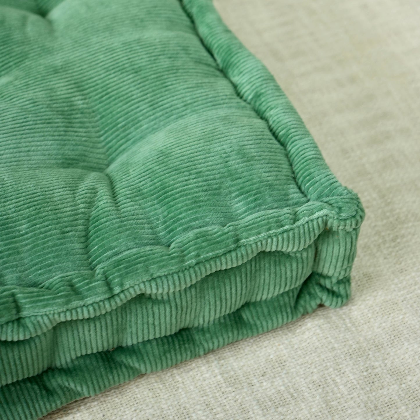 Sage Green Dreamy Corduroy Floor cushion