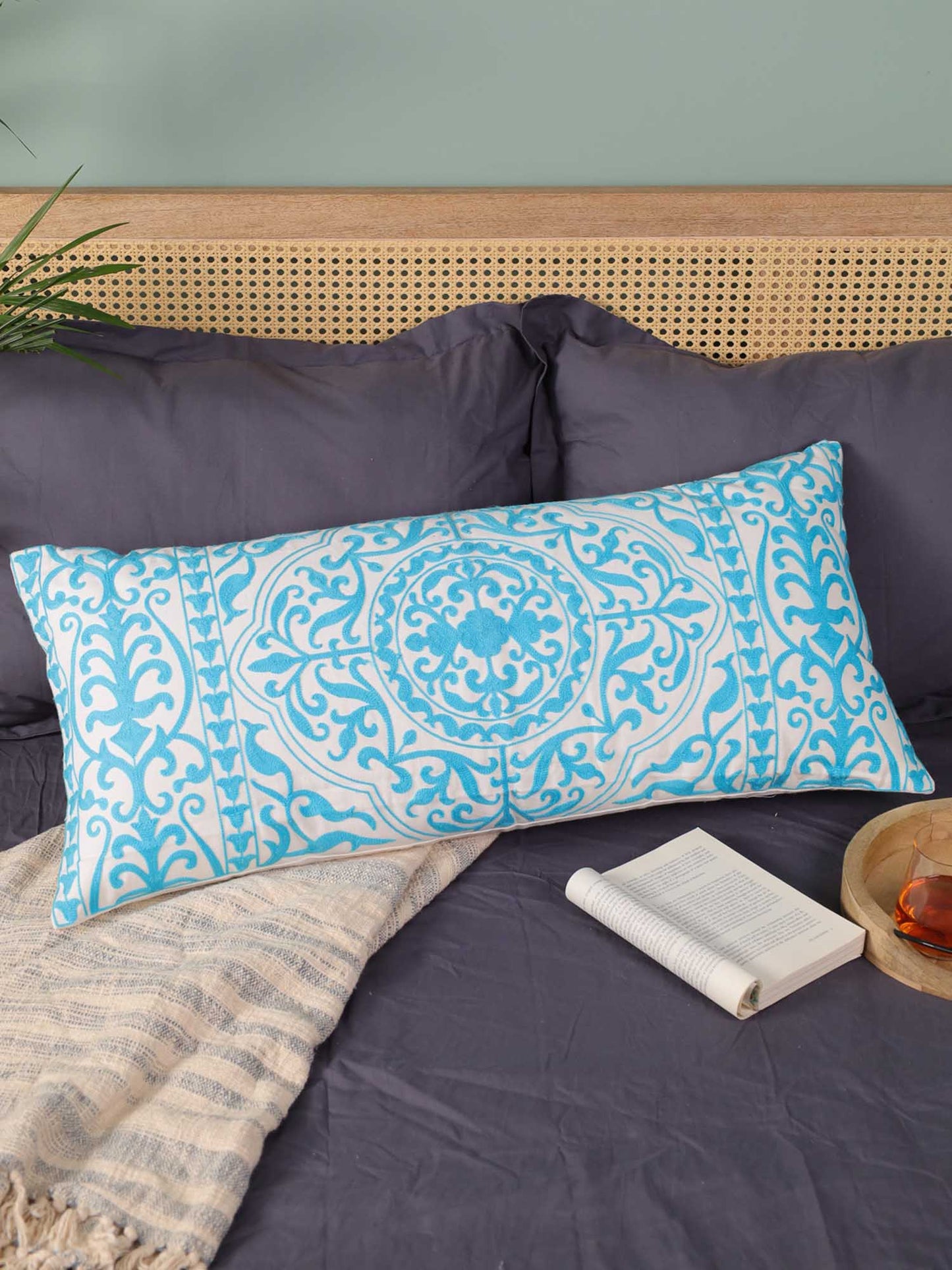 Ethnic Essence Long Pillow Cover