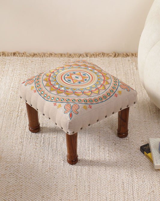 Heritage Haven Footstool