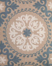 Grey Suzani Throw Pillow