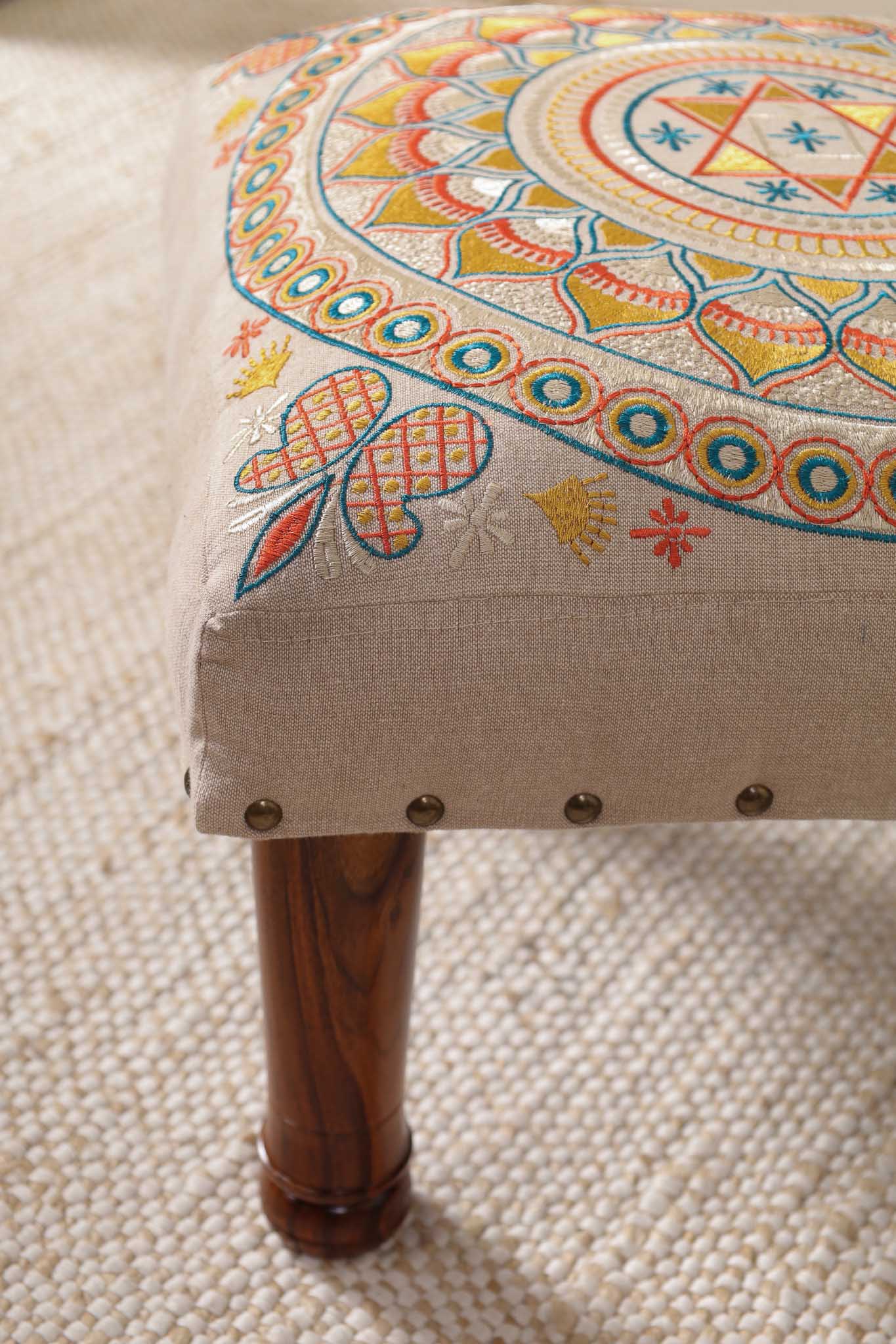 Heritage Haven Footstool