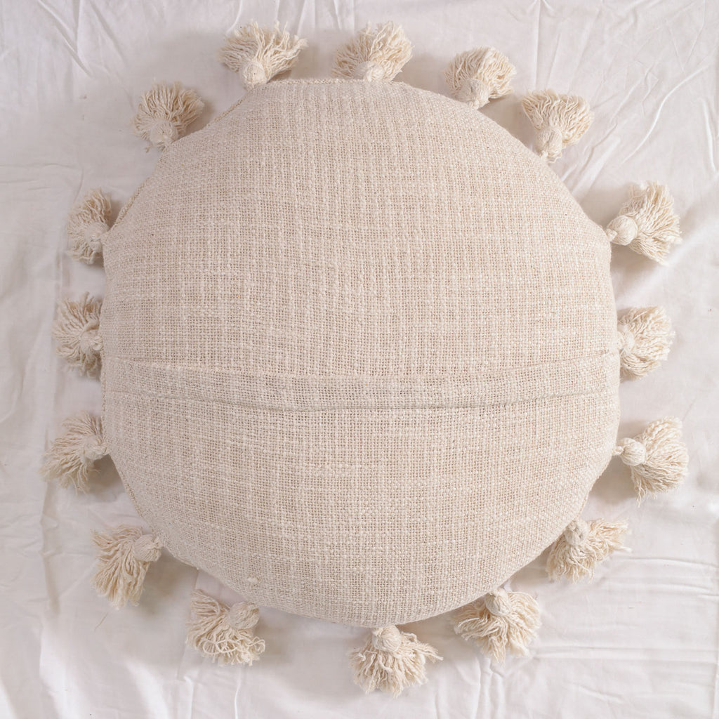 Talking Tassels Floor Cushion Cover