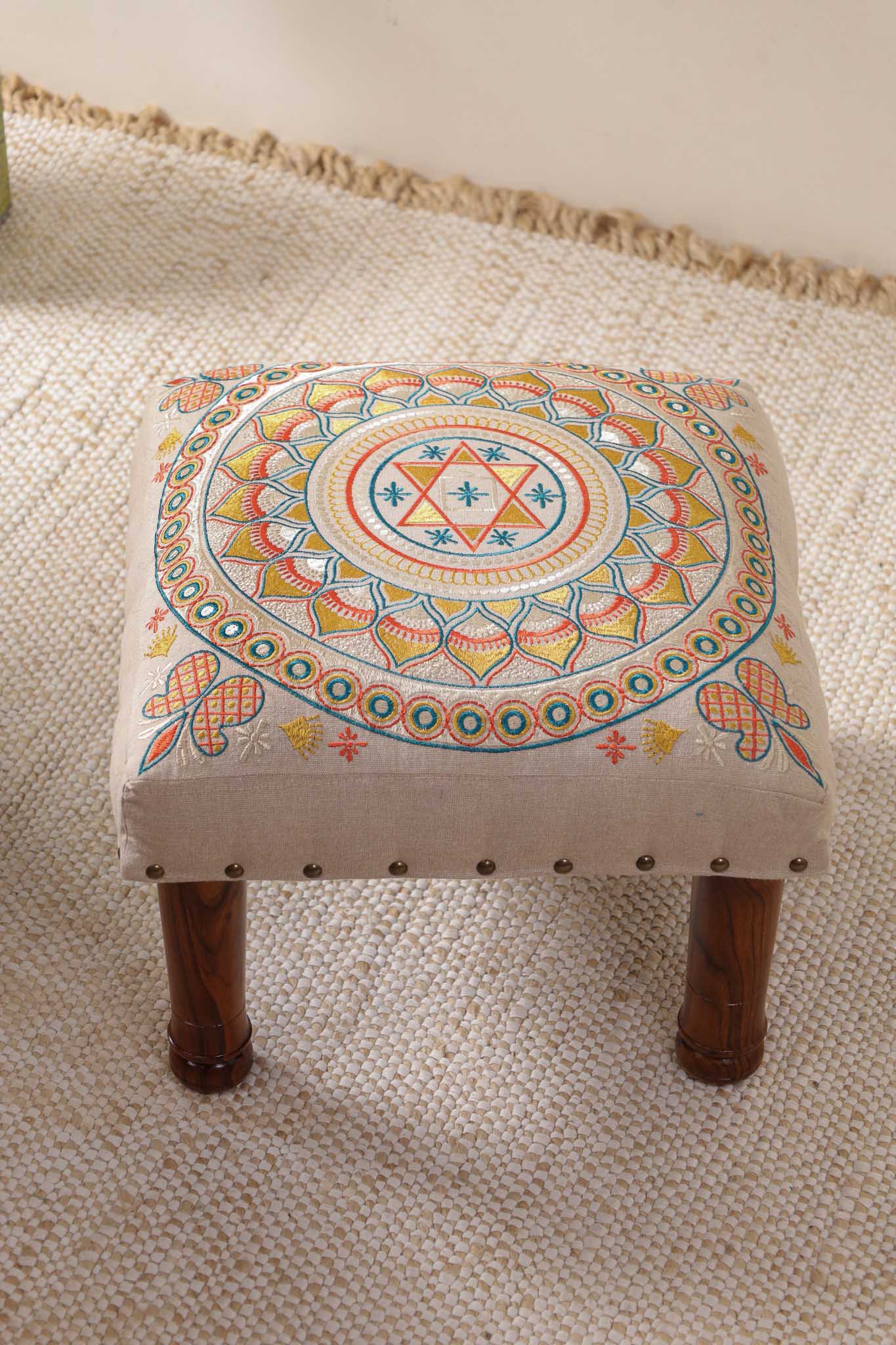 Heritage Haven Footstool