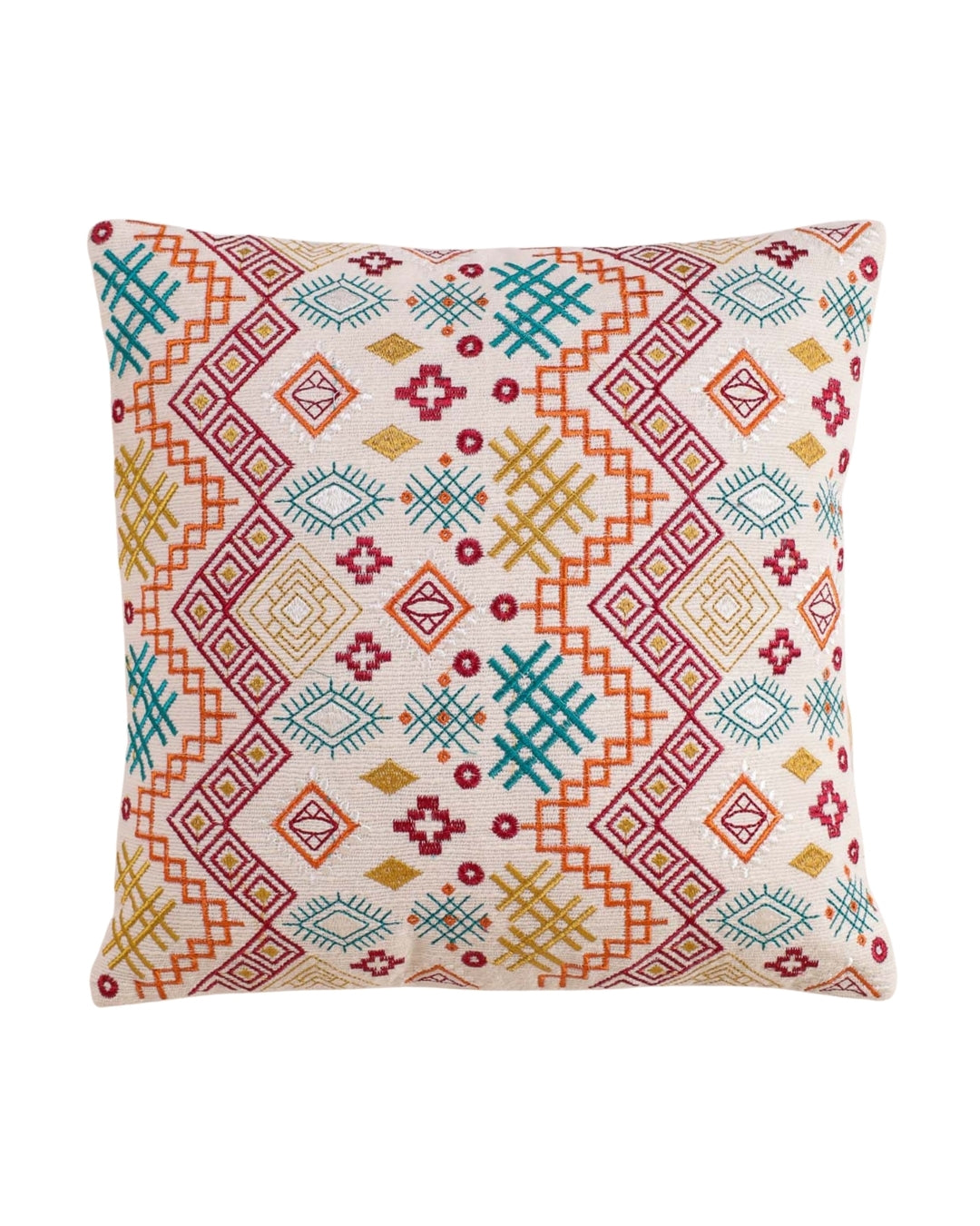Indian Illusion Throw Pillow