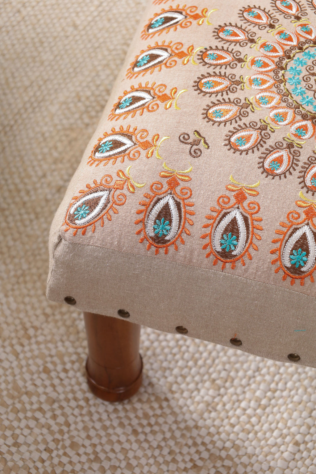 Mandala Footstool