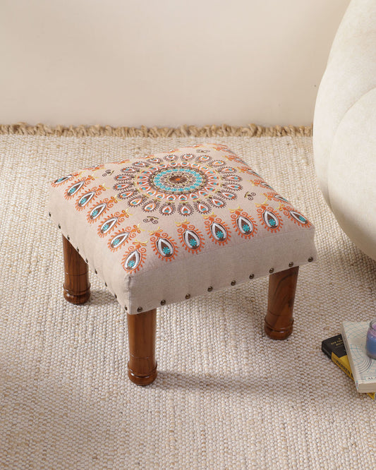 Mandala Footstool