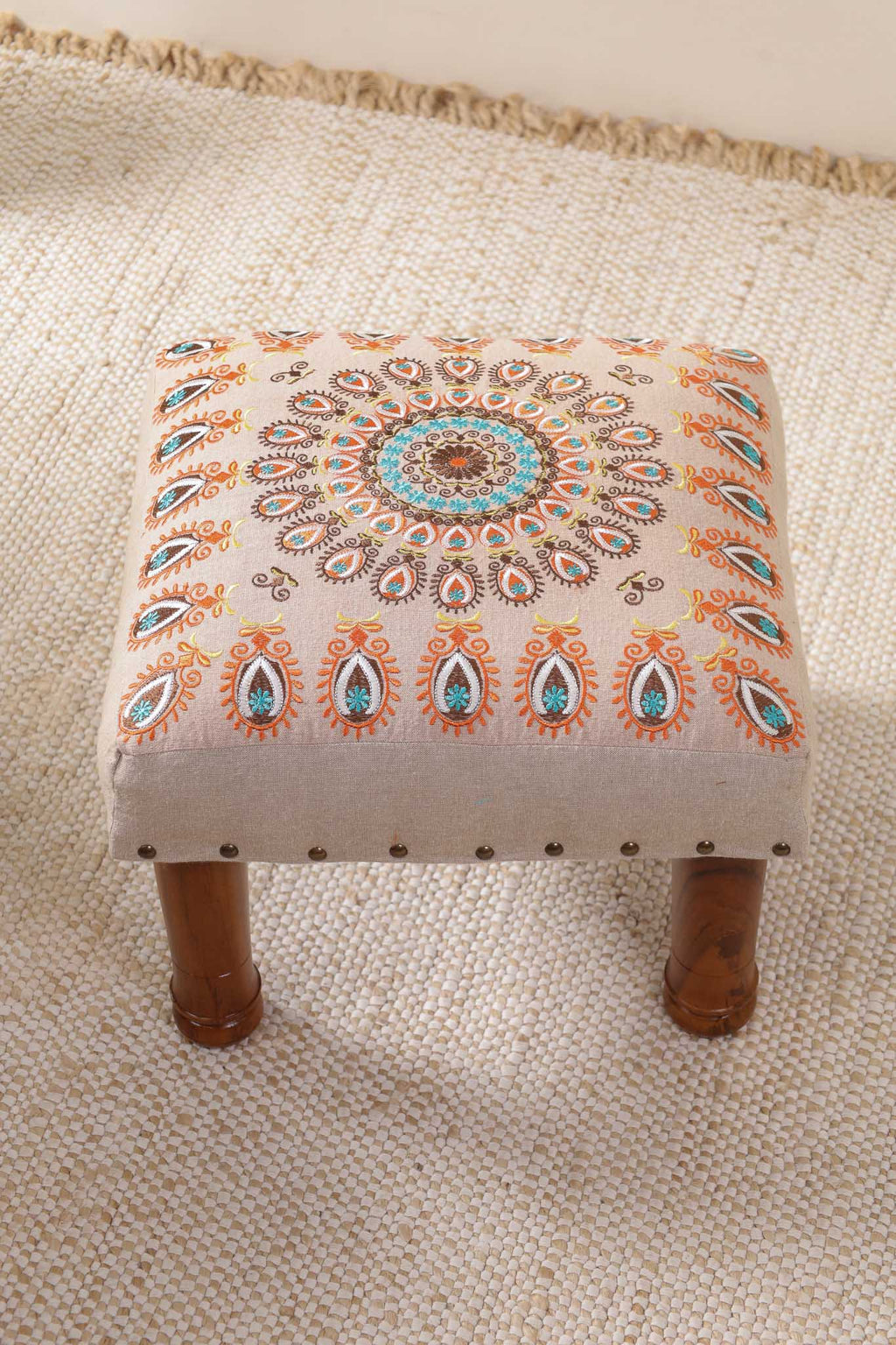 Mandala Footstool