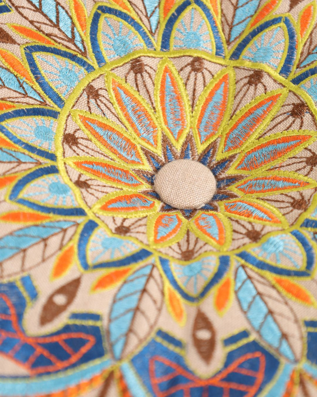 Artisan Abode Ottoman pouf