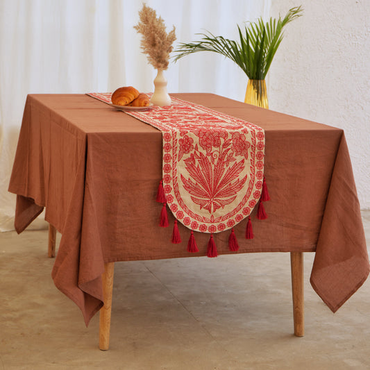 Red Wanderlust Boho Chic Table Placemat