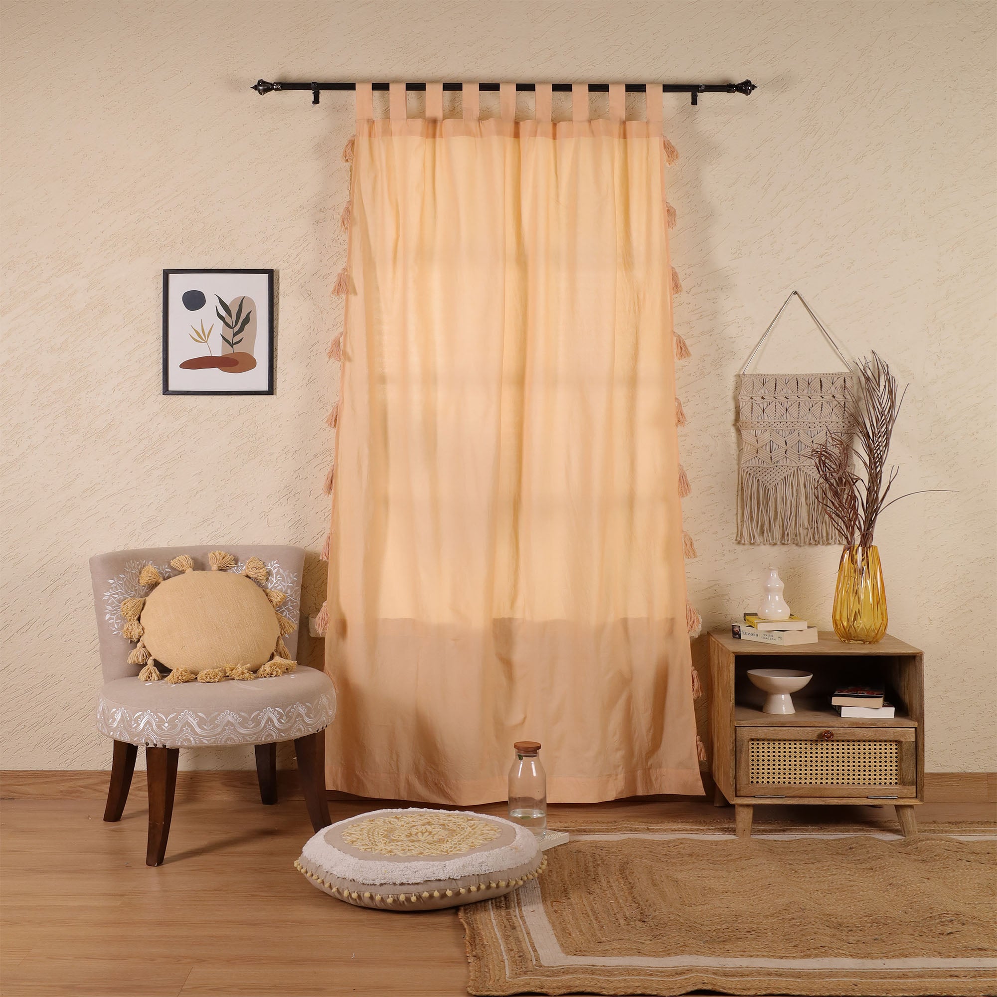 Dreamy Tassel Curtain - Set of 2