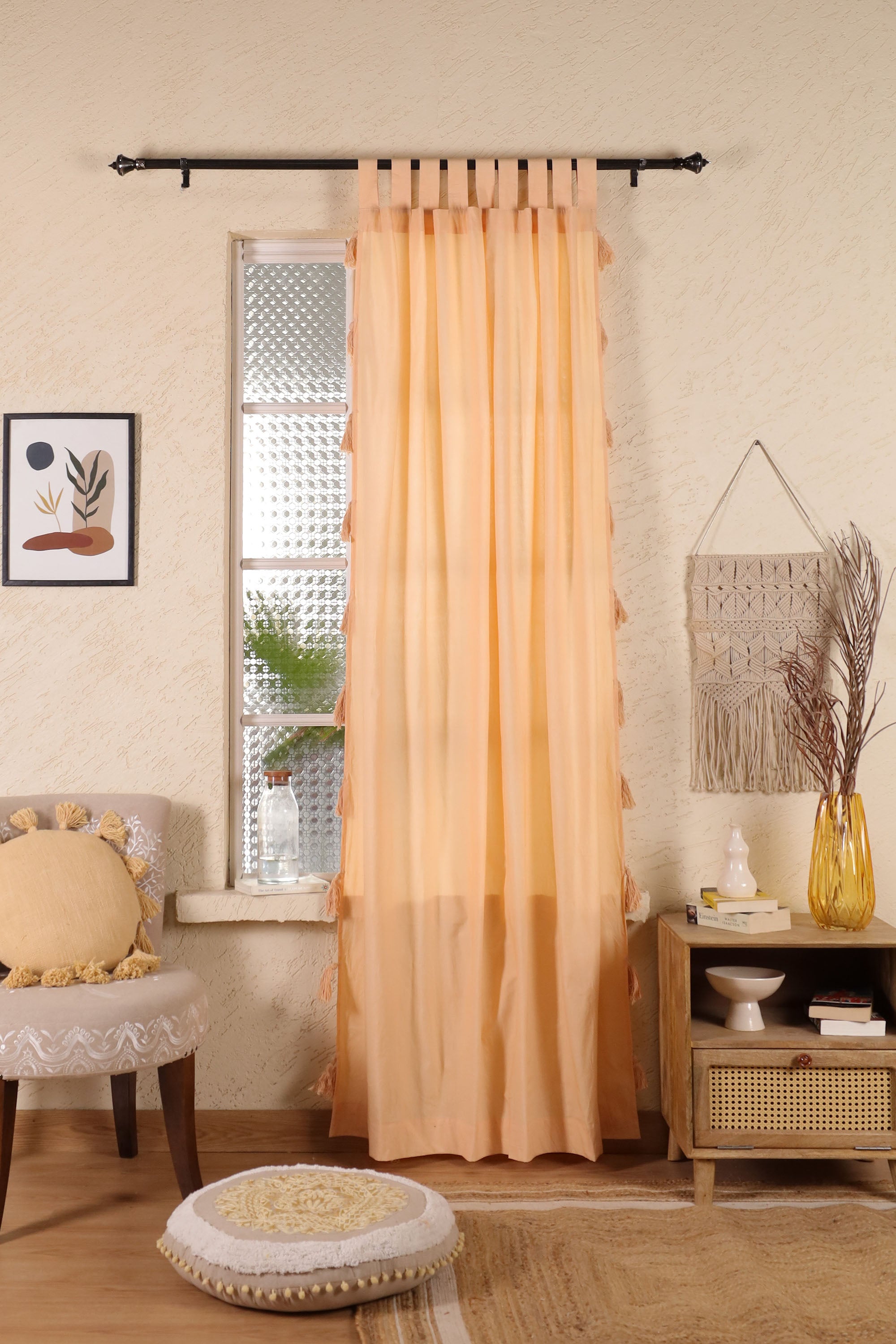 Dreamy Tassel Curtain - Set of 2