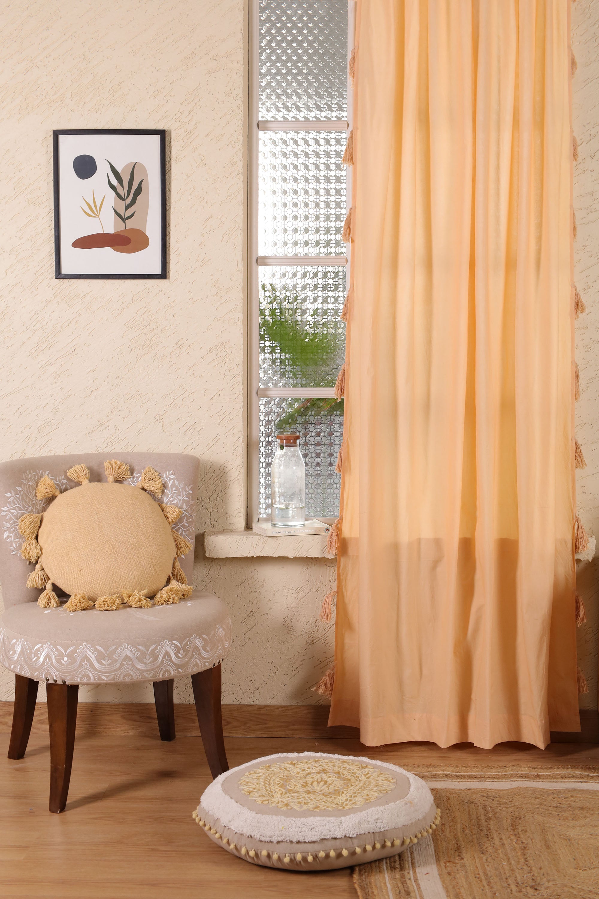 Dreamy Tassel Curtain - Set of 2