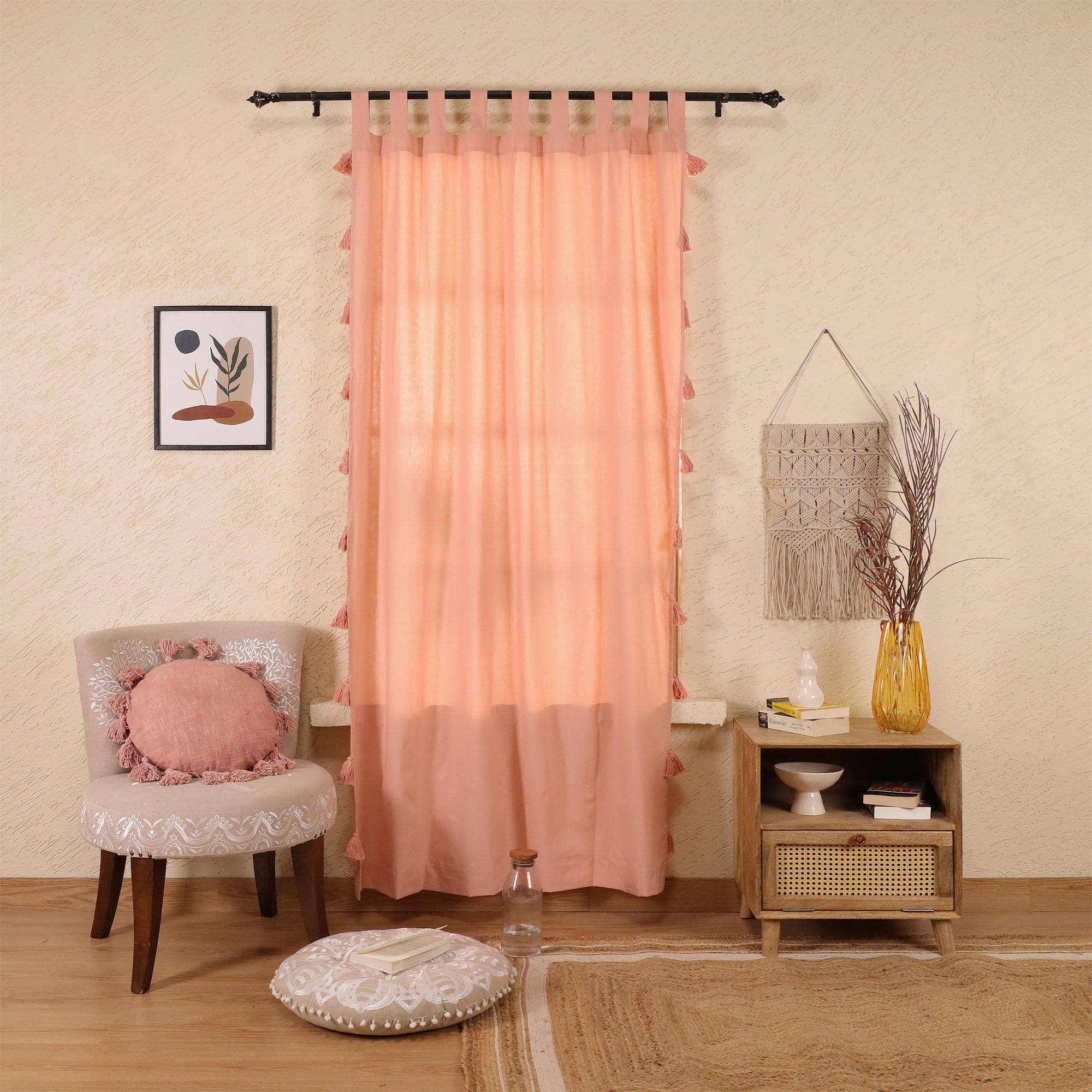 Dreamy Tassel Curtain - Set of 2